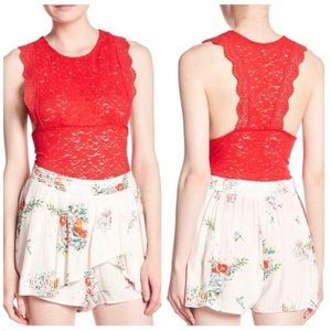 Free People Night Watcher Skirt Shorts NWT $78